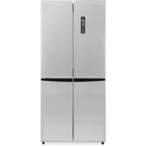 Холодильник трехкамерный Hyundai CM5082FIX нержавеющая сталь
